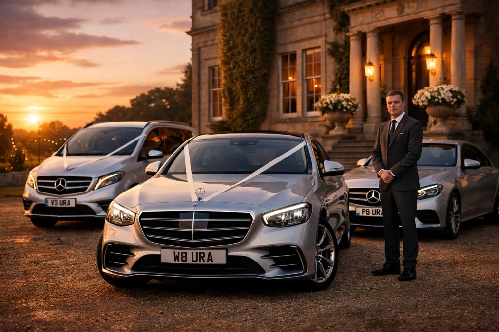 Arrive in Style: Luxury Wedding Car Hire in Lincoln with Aura Journeys