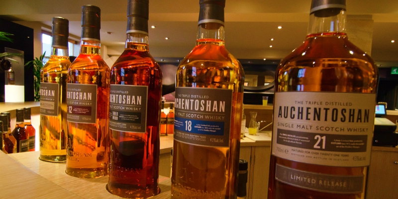 Triple Filtered Auchentoshan Whisky