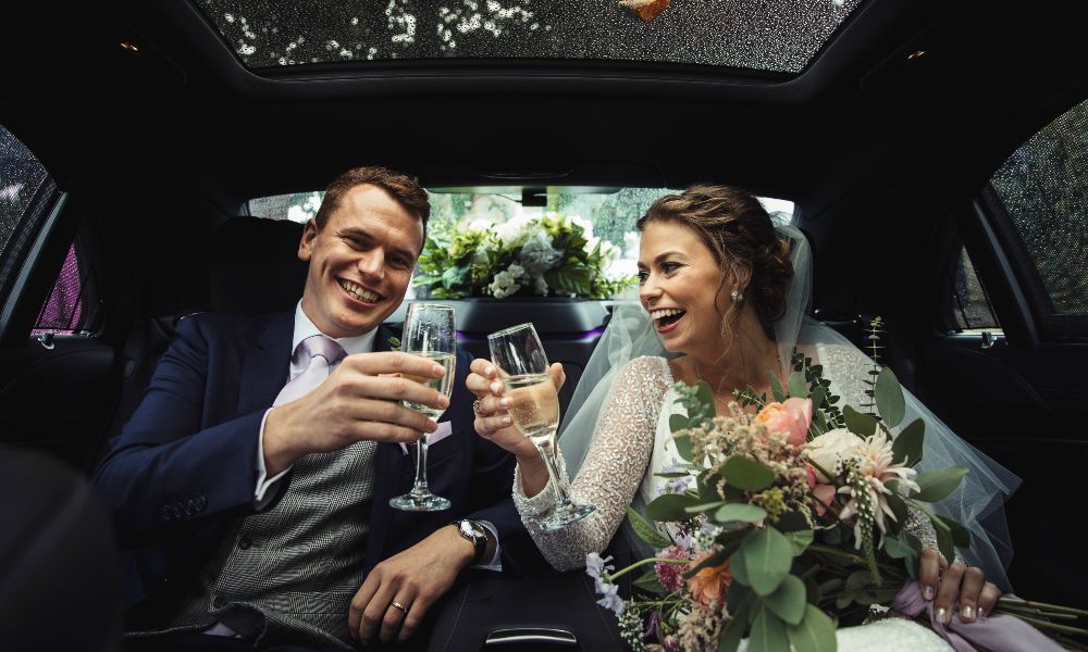 Aura Journeys Wedding Car Hire - Bride and Groom Luxury Chauffeur Hire in Lincoln