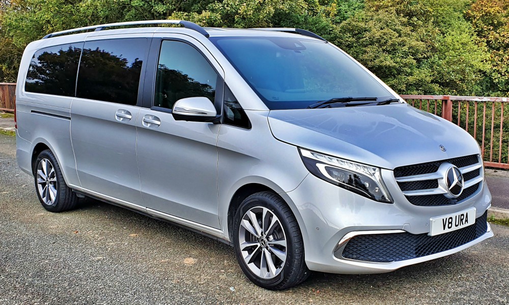 Chauffeur Day Hire in Nottingham - Mercedes Benz V Class