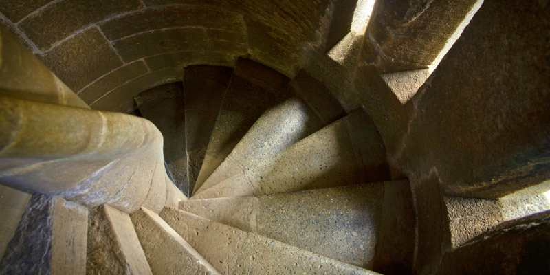 The 246 Steps of The Wallace Monument